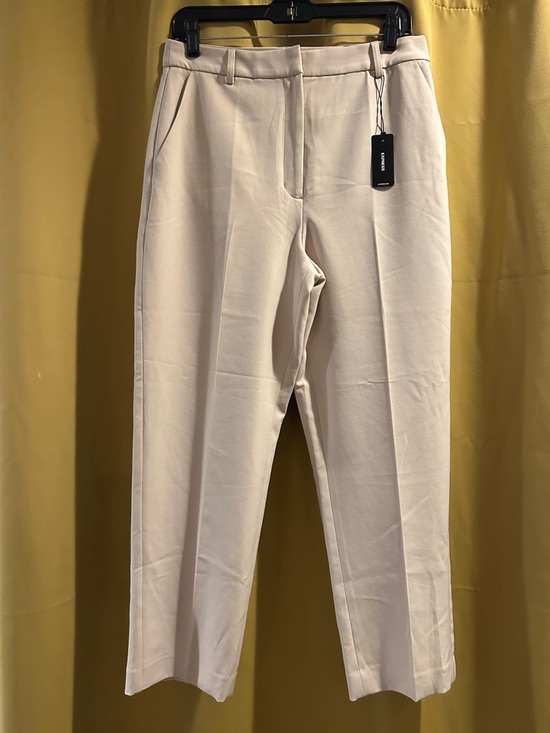 Express Pants - Women's Cream Straight-Leg Dress Pants